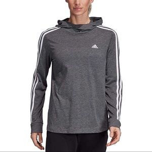 Adidas Climalite Hoodie in Gray